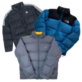 25x PREMIUM BRANDED PUFFER JACKETS [GRADE A]