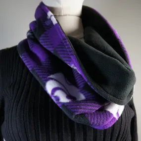 Accessories - Scarves - Cowl - NCAA - Kansas State University-KSU - Wildcats - Checks