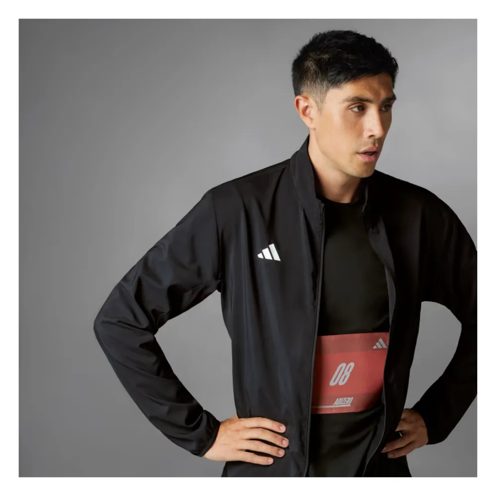 adidas Men's Adizero Essentials Running Jacket