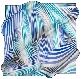 Aker Luxury Striped Silk Wrap Kinrara No. 14