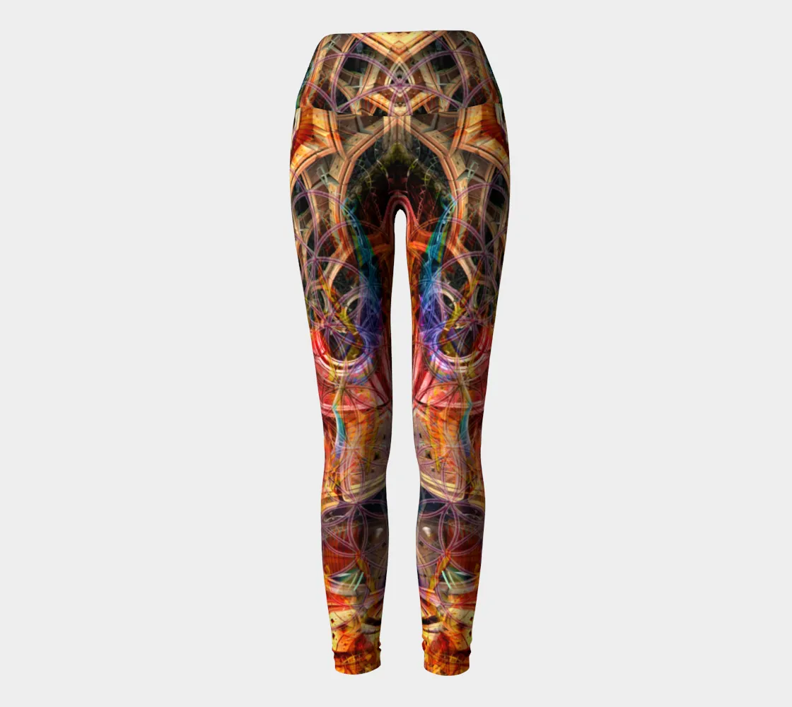 Birth of a Scarab High Waist Leggings