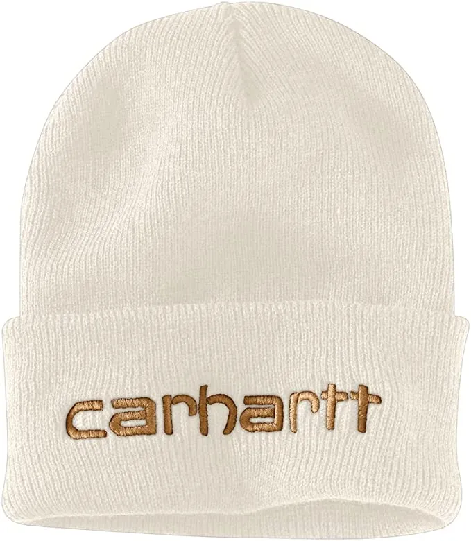 Carhartt Men's Knit Insulated Logo Graphic Cuffed Beanie