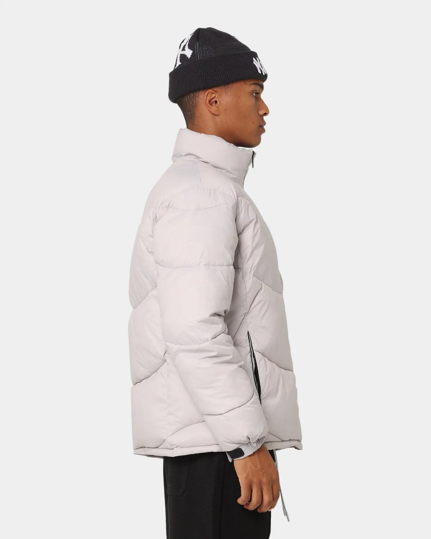 Carré Wave Puffer Jacket Grey