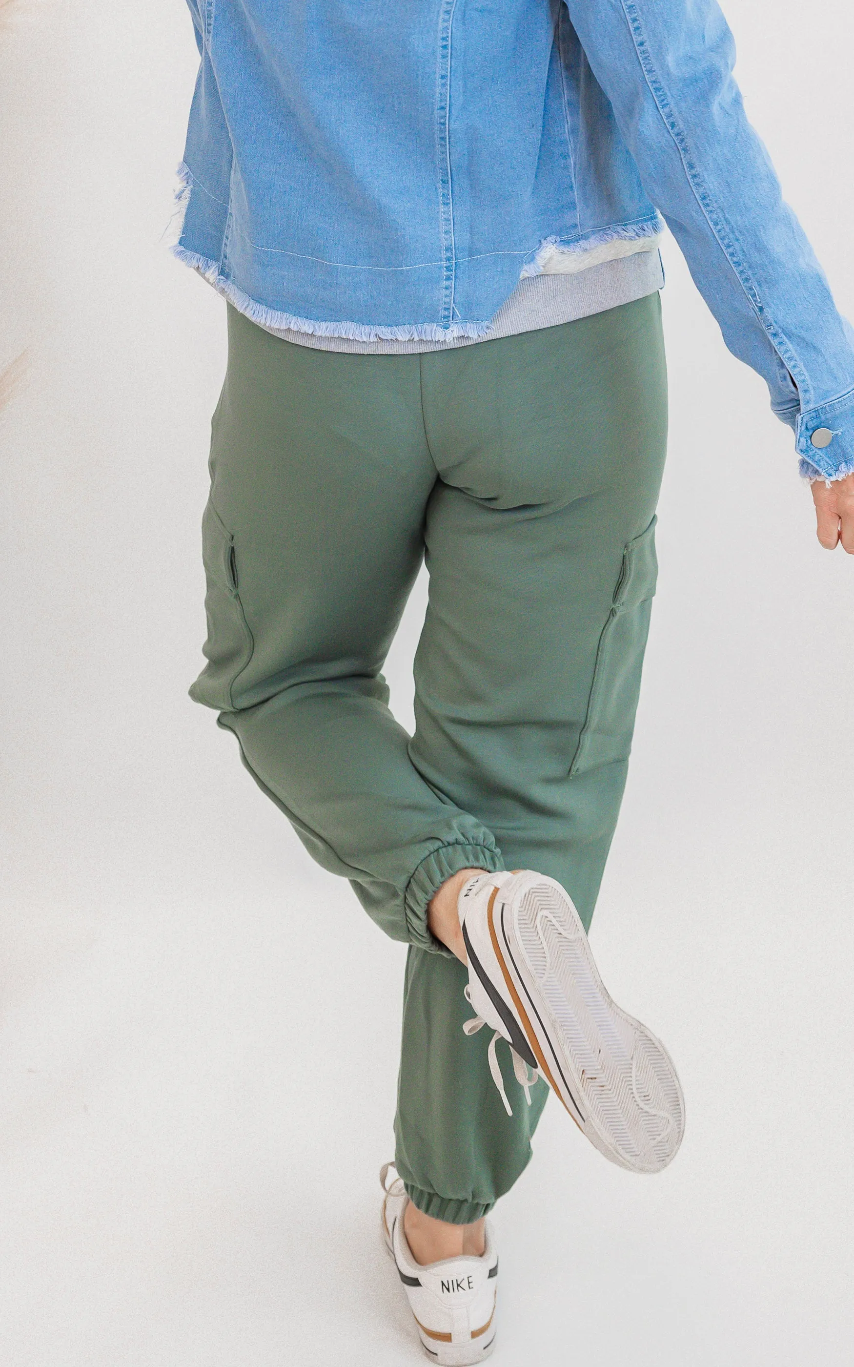 Casual Elegance Modal Cargo Jogger Pant