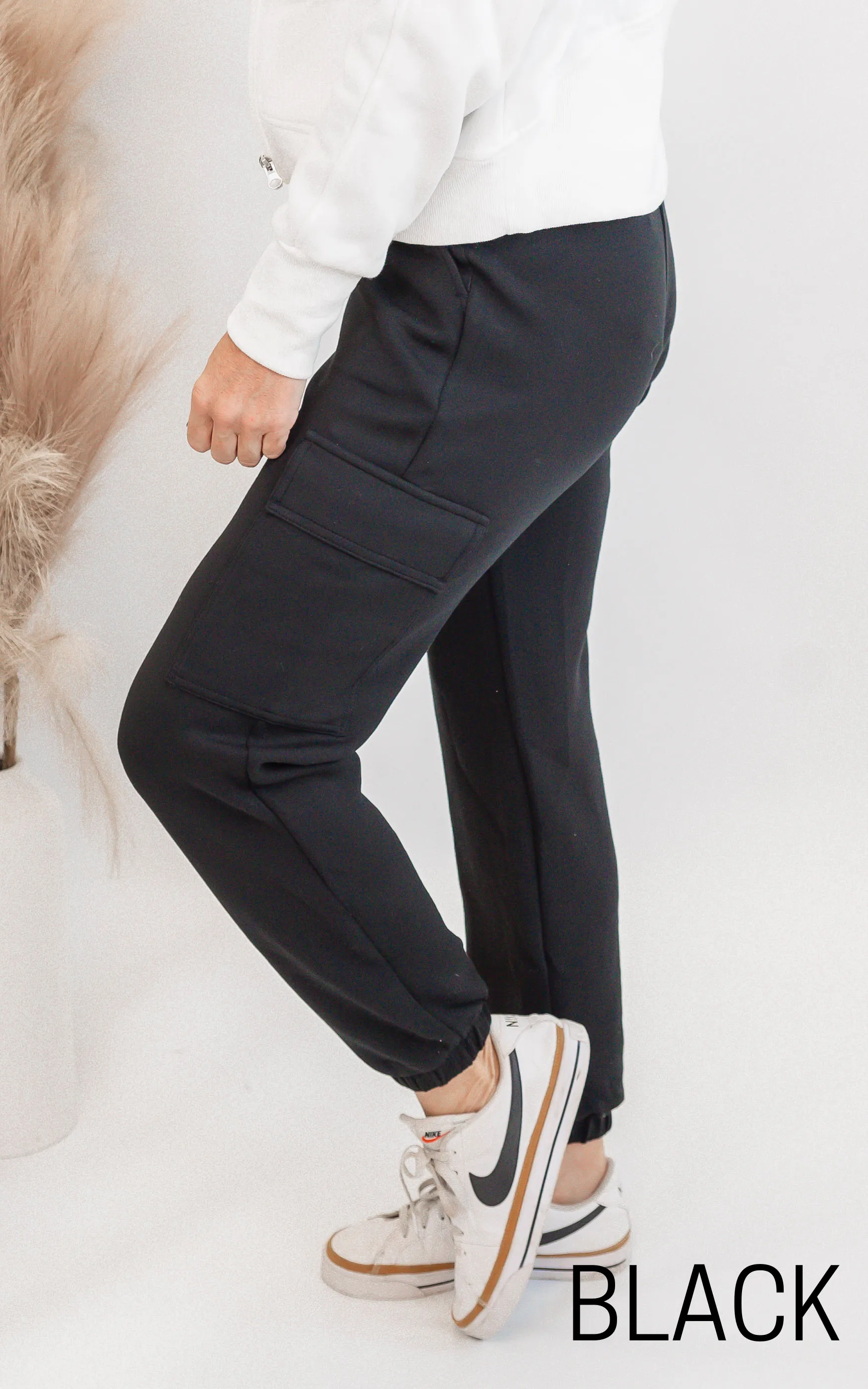 Casual Elegance Modal Cargo Jogger Pant