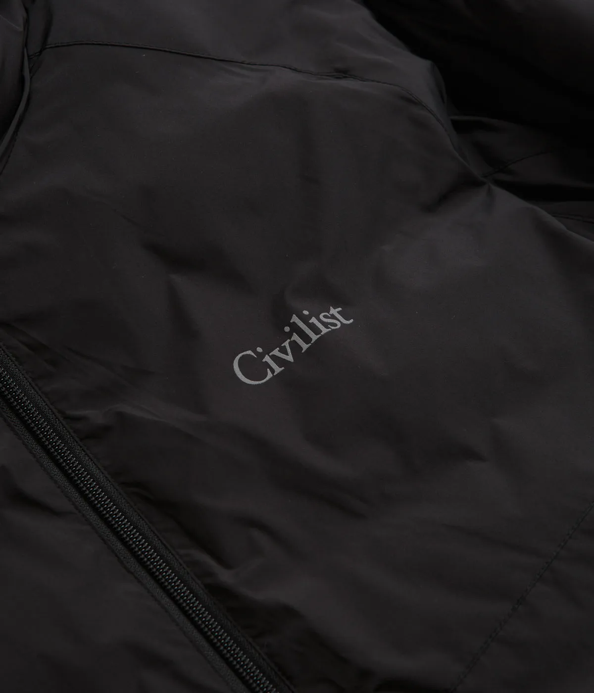 Civilist Tech Puffer Jacket - Black