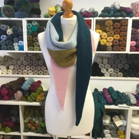 Colour Block Scarf Pattern