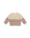 Cranberry Stripe Sweater