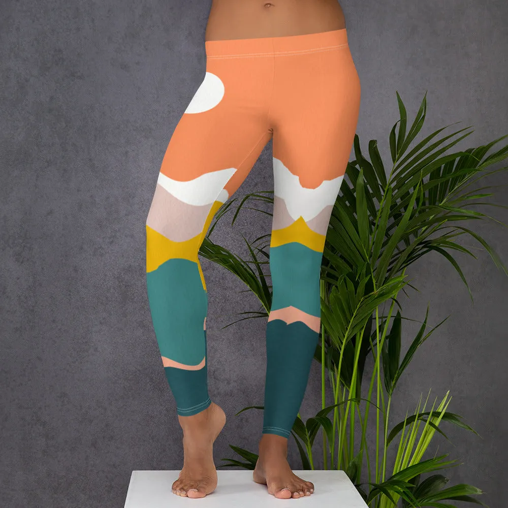 Death Valley Retro Leggings