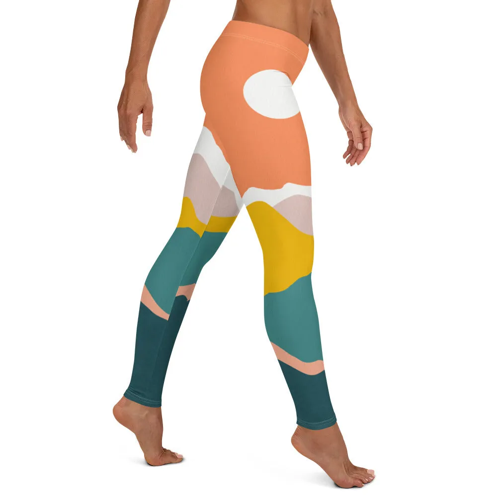 Death Valley Retro Leggings