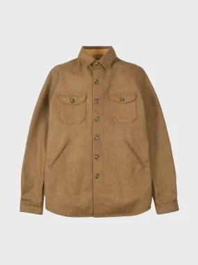 Dehen Over Shirt Crissman Dark Tan Mix FW24