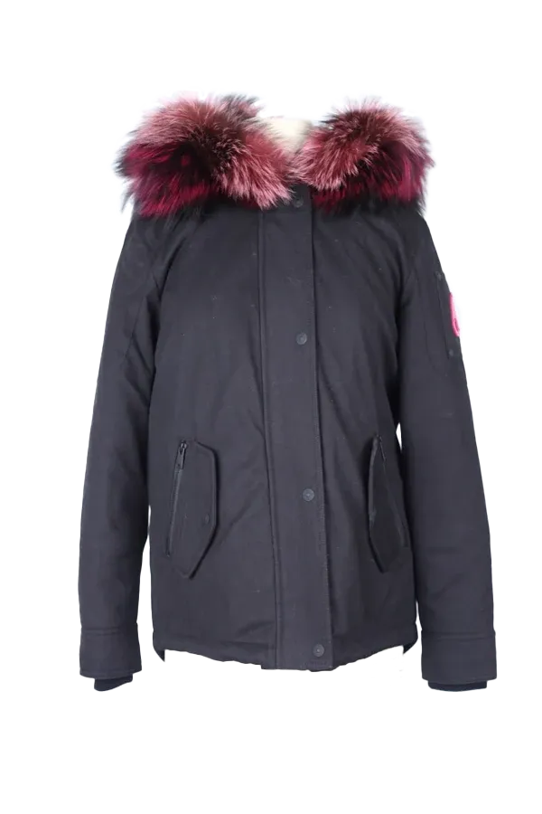 Down Filled Puffer Jacket W/ Fur Hood