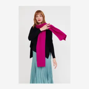 DREW LUXURY SCARF MAGENTA