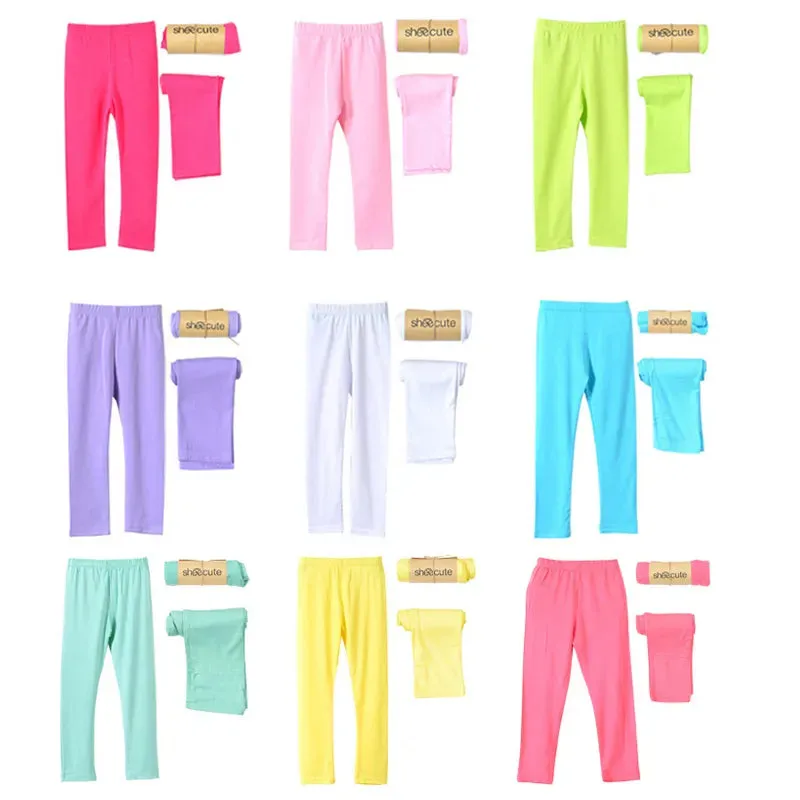 Elastic Modal Cotton Kids Leggings