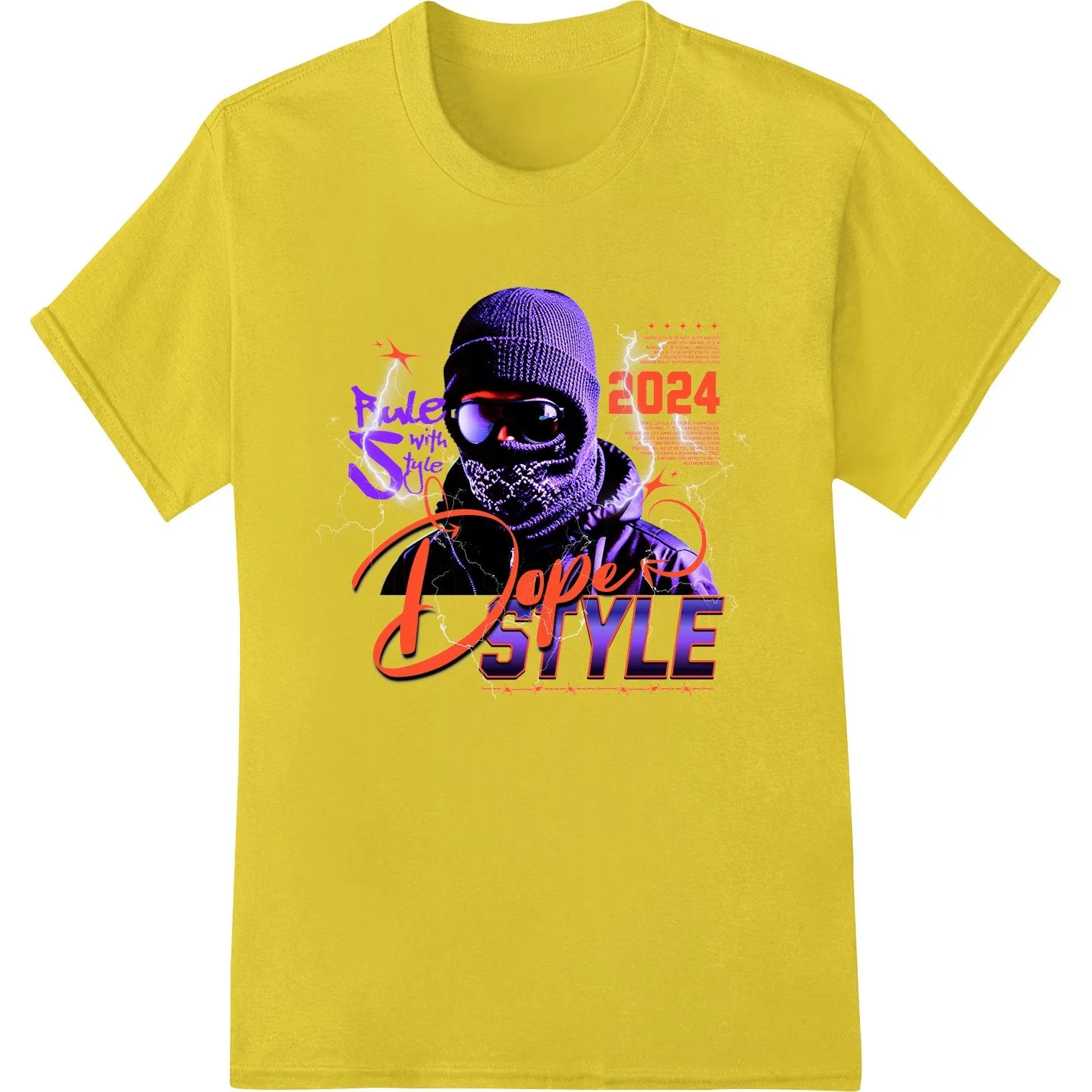 Enigmatic 2024 Streetwear Style DTF Print Heat Transfer