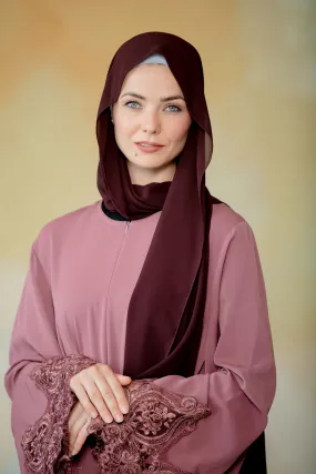 Espresso Chiffon Hijab