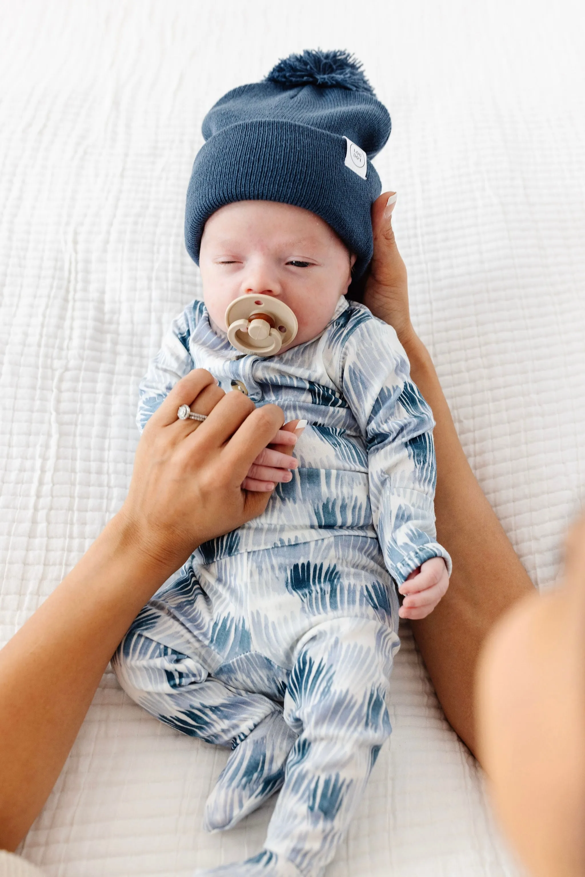 Ethan Newborn Hat Bundle (Top   Bottom)