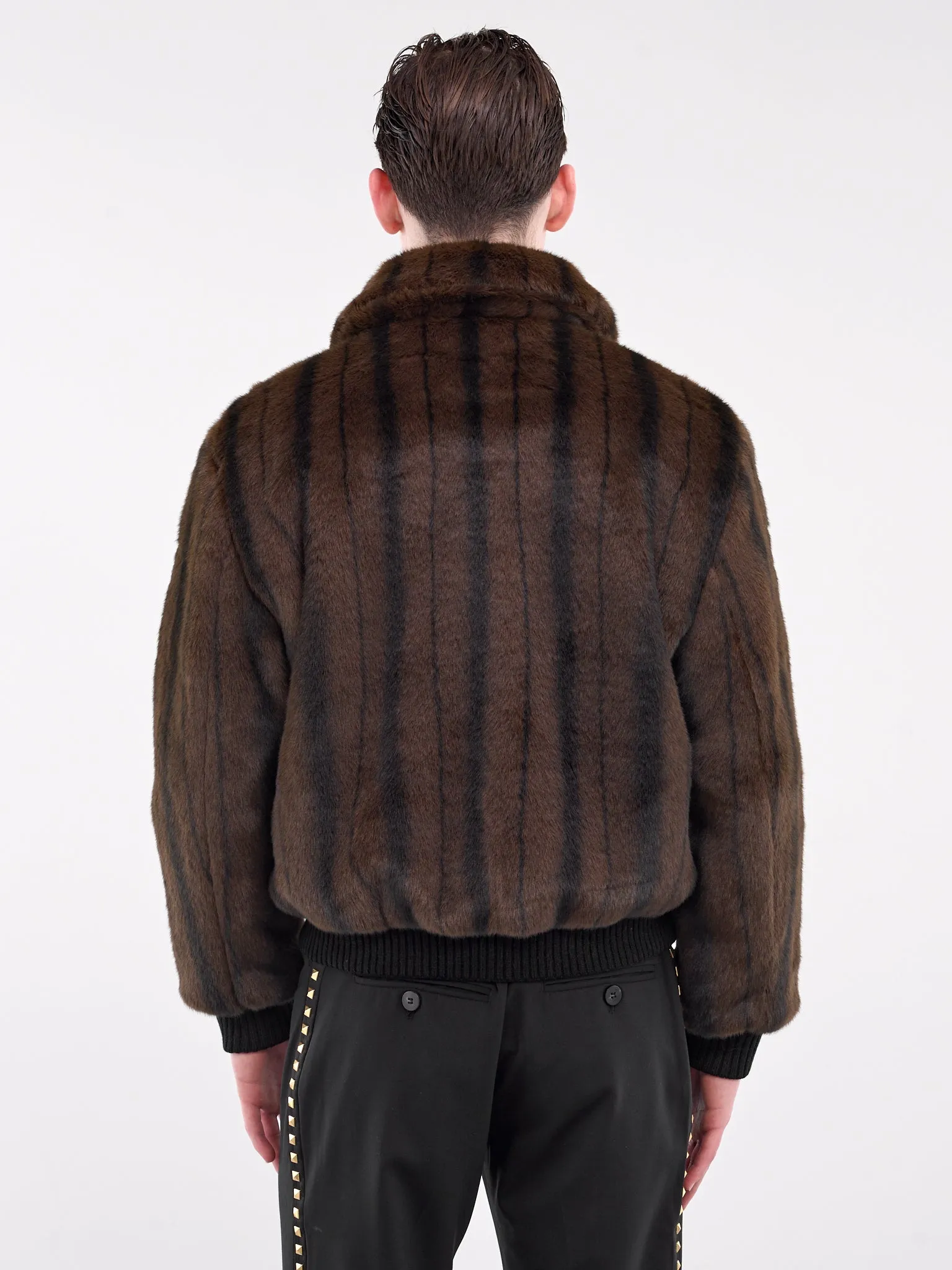 Faux-Mink Harrington Jacket (JA14-CH02-FAUX-MINK)