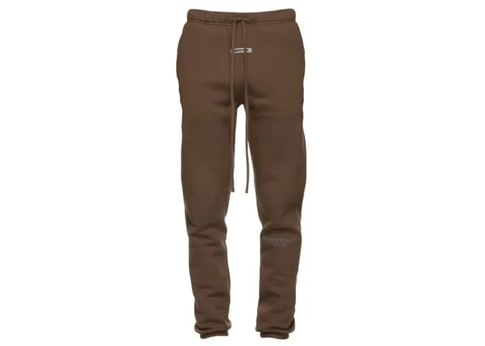 FEAR OF GOD ESSENTIALS X SSENSE SWEATPANTS BROWN