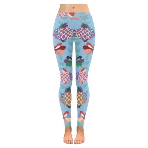 fish Women's Low Rise Leggings (Invisible Stitch)