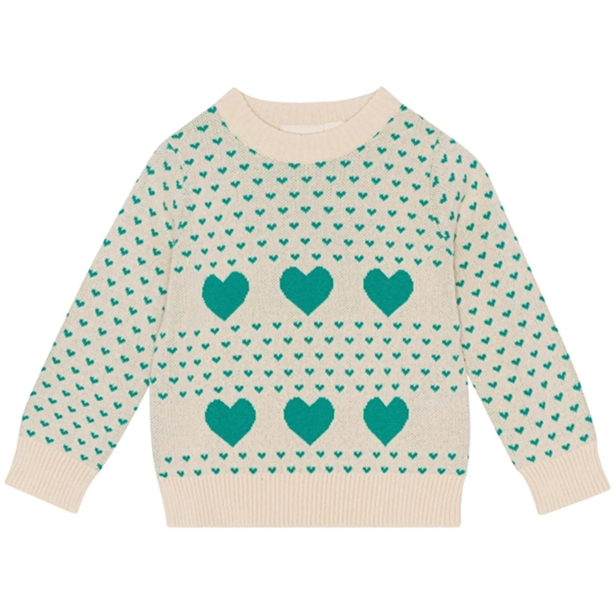 Flöss Zoe Knitted Sweater Leaf Green