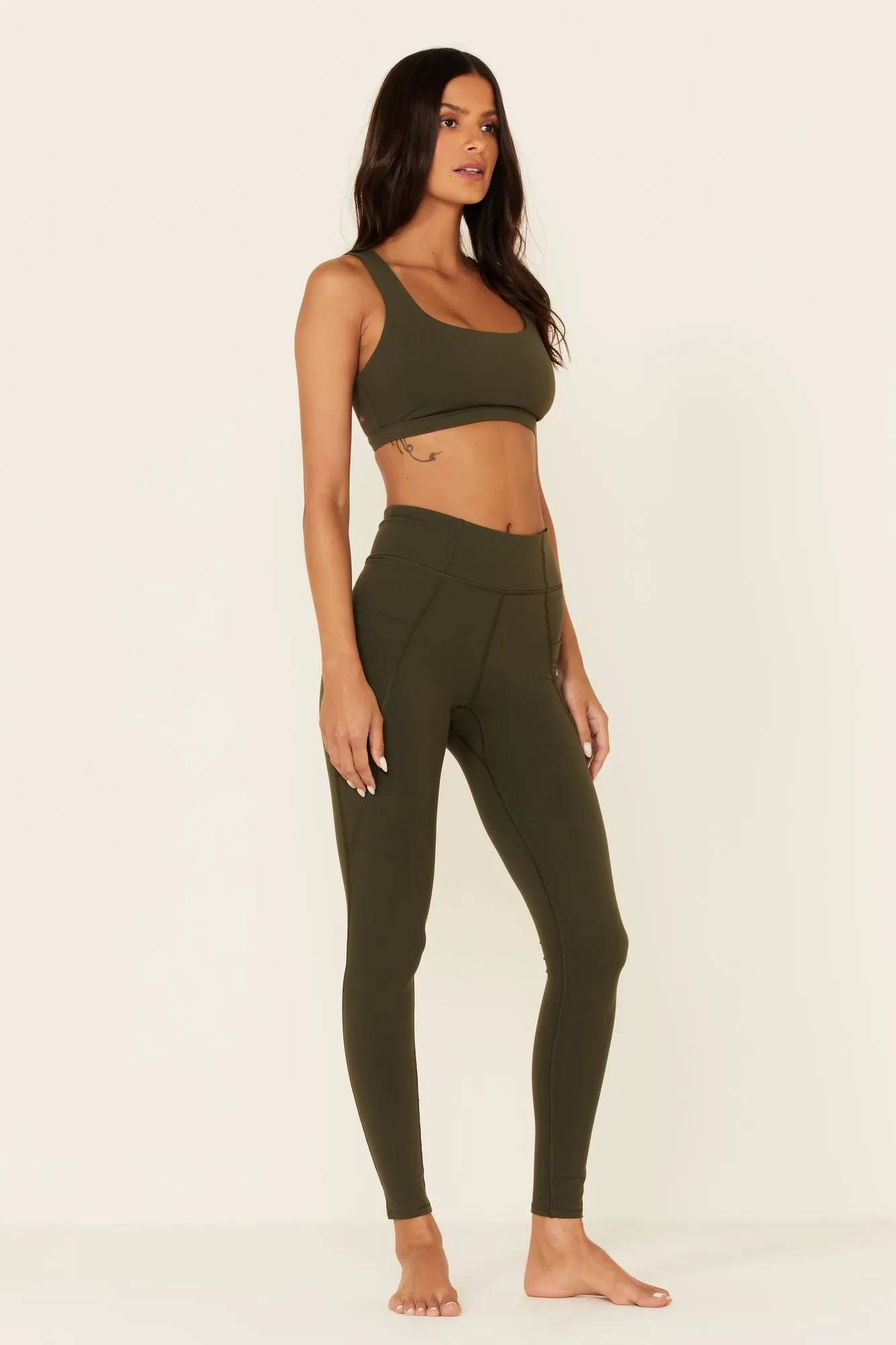 Forest Green High Rise Freedom Leggings