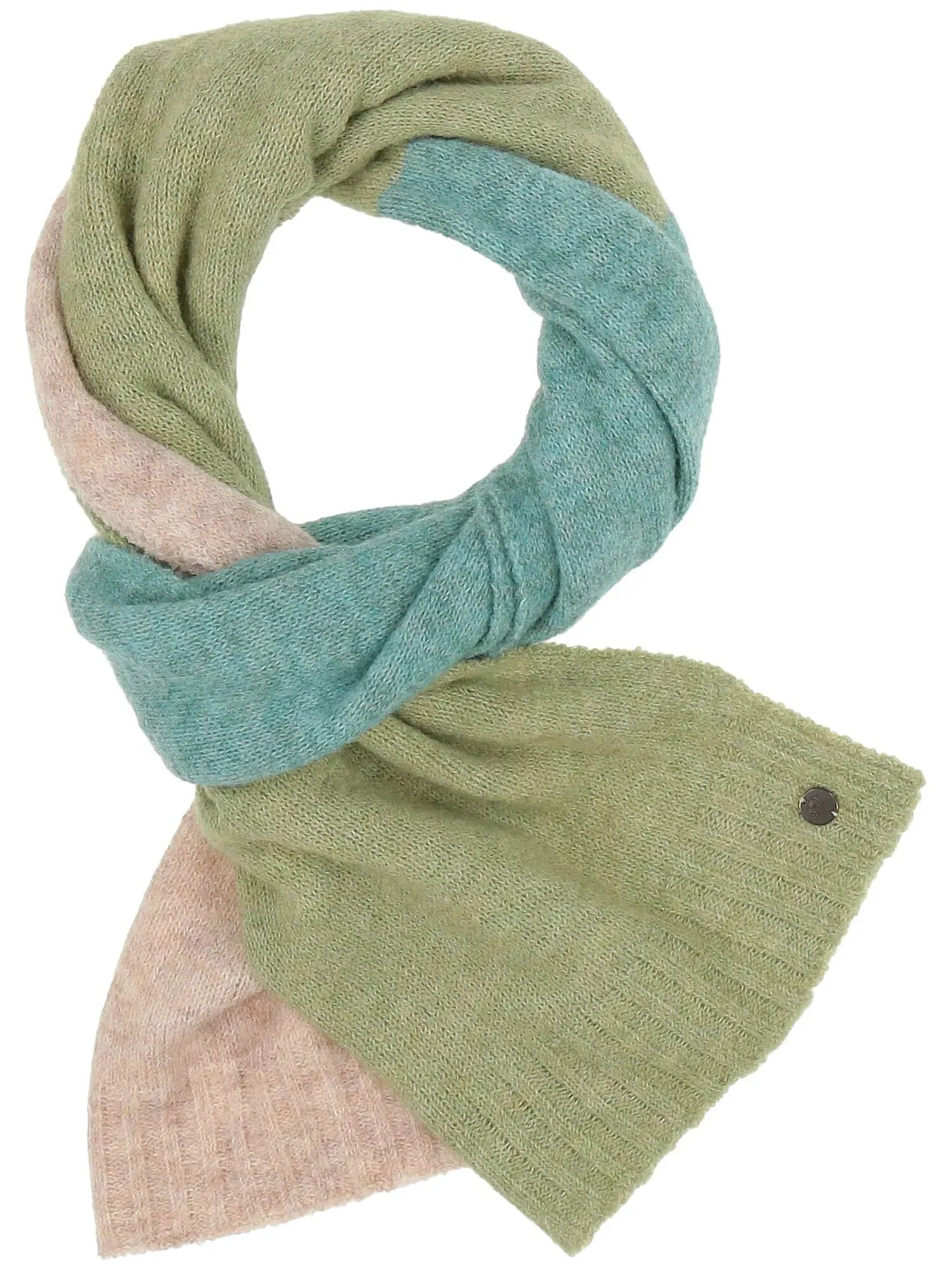 Fraas Block Stripe Eco Knit Scarf