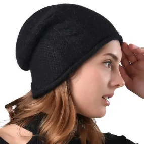 FURTALK  Women Winter  Slouchy Beanie Hats with Opeaning  Drop Shipping AD005