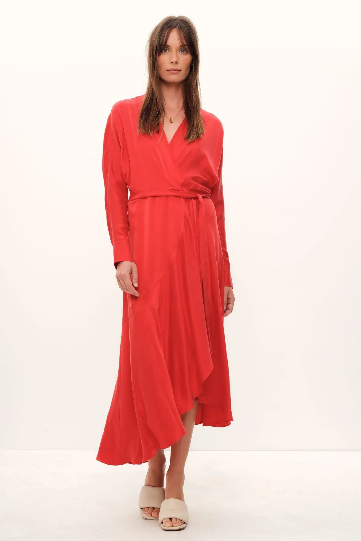 Grace Wrap Dress