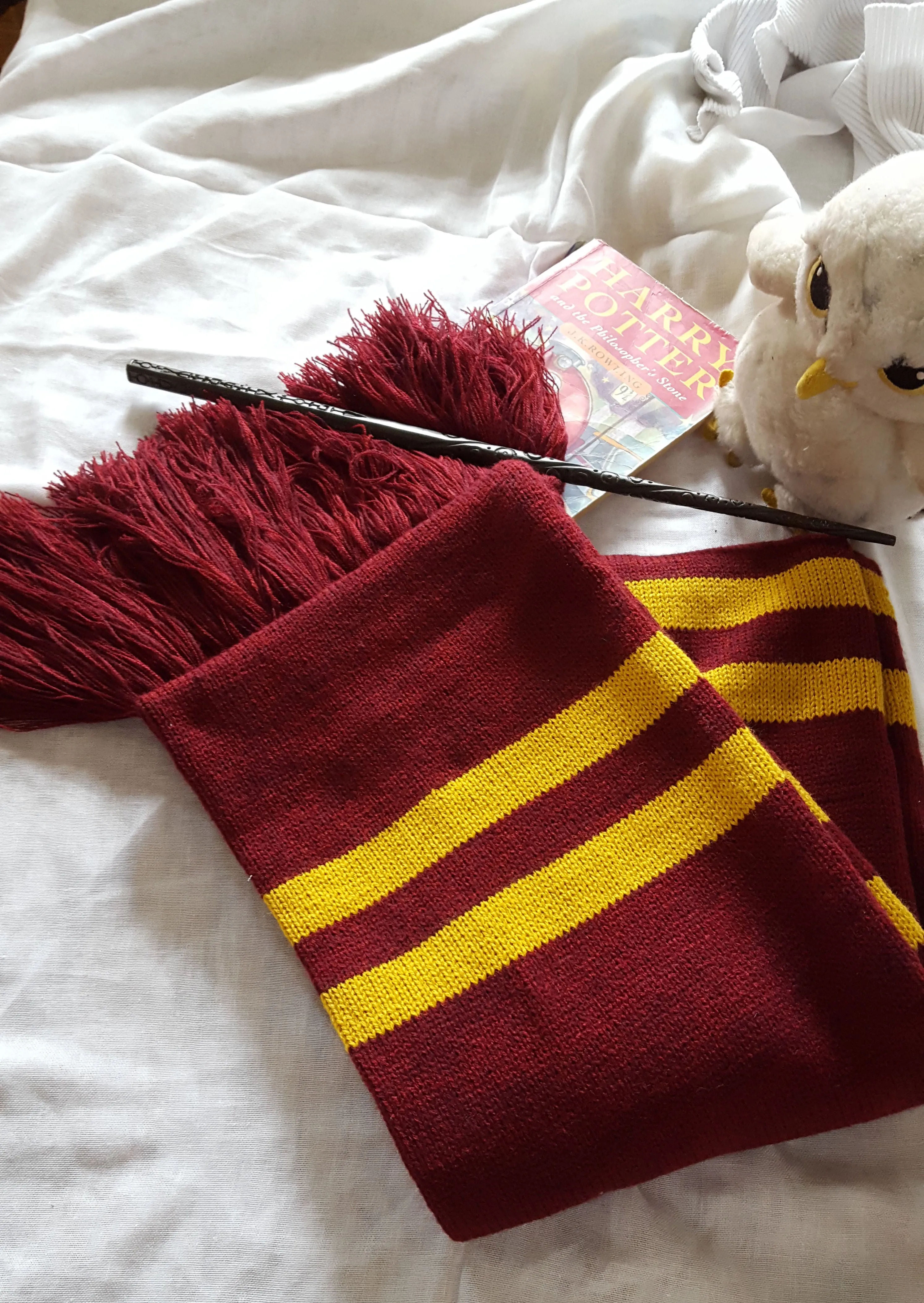 Gryffindor Harry Potter inspired  styled scarf