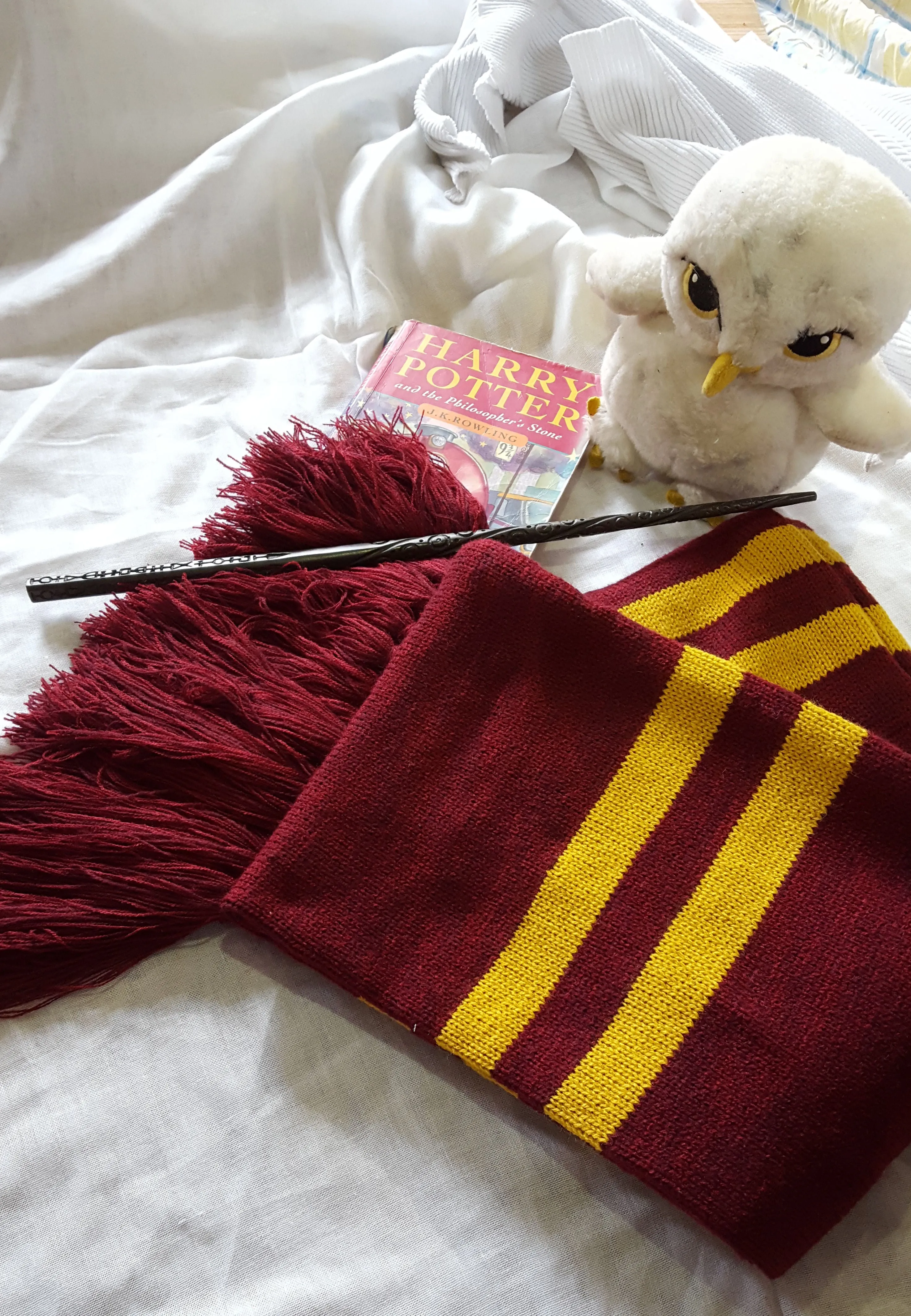 Gryffindor Harry Potter inspired  styled scarf