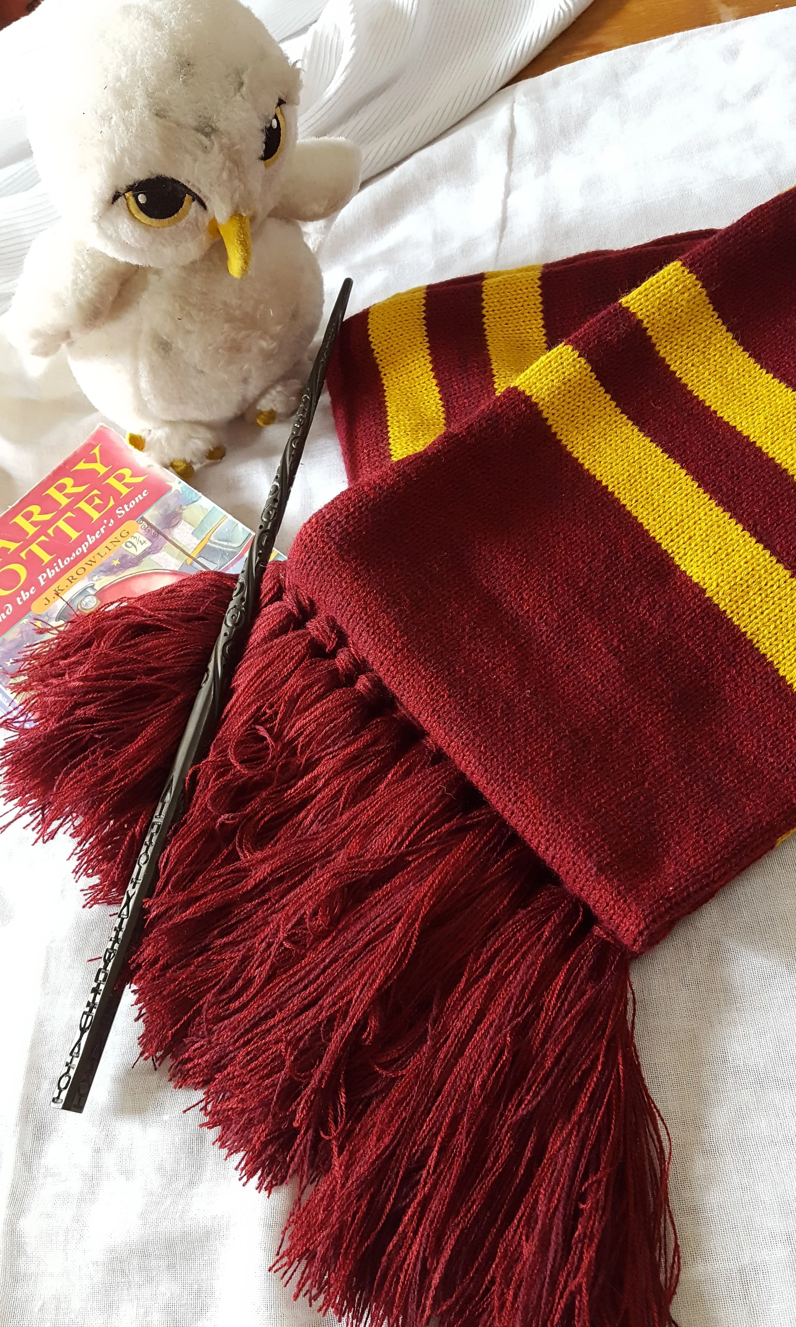 Gryffindor Harry Potter inspired  styled scarf