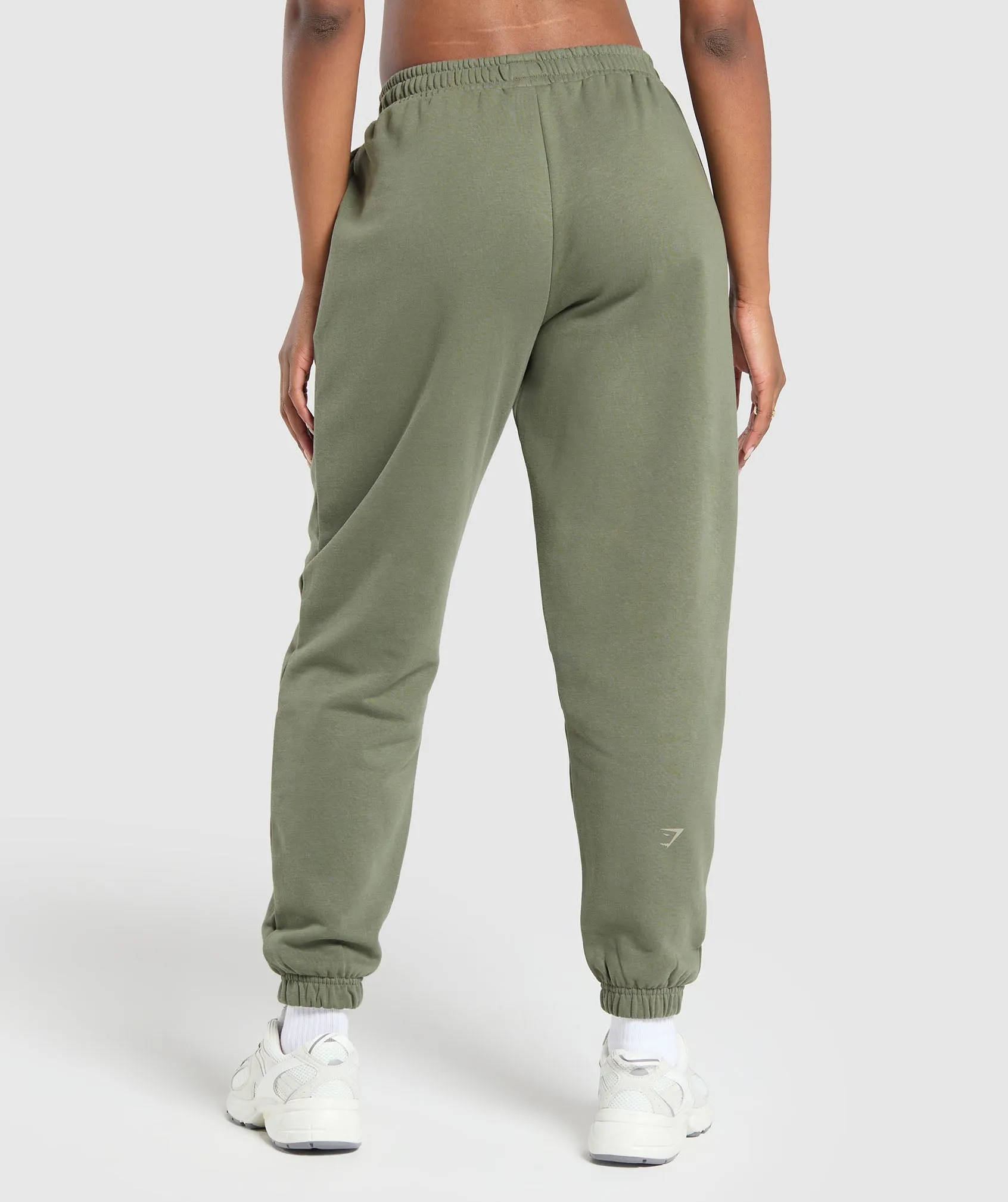 Gymshark Collegiate Lifestyle Fleece Joggers - Base Green