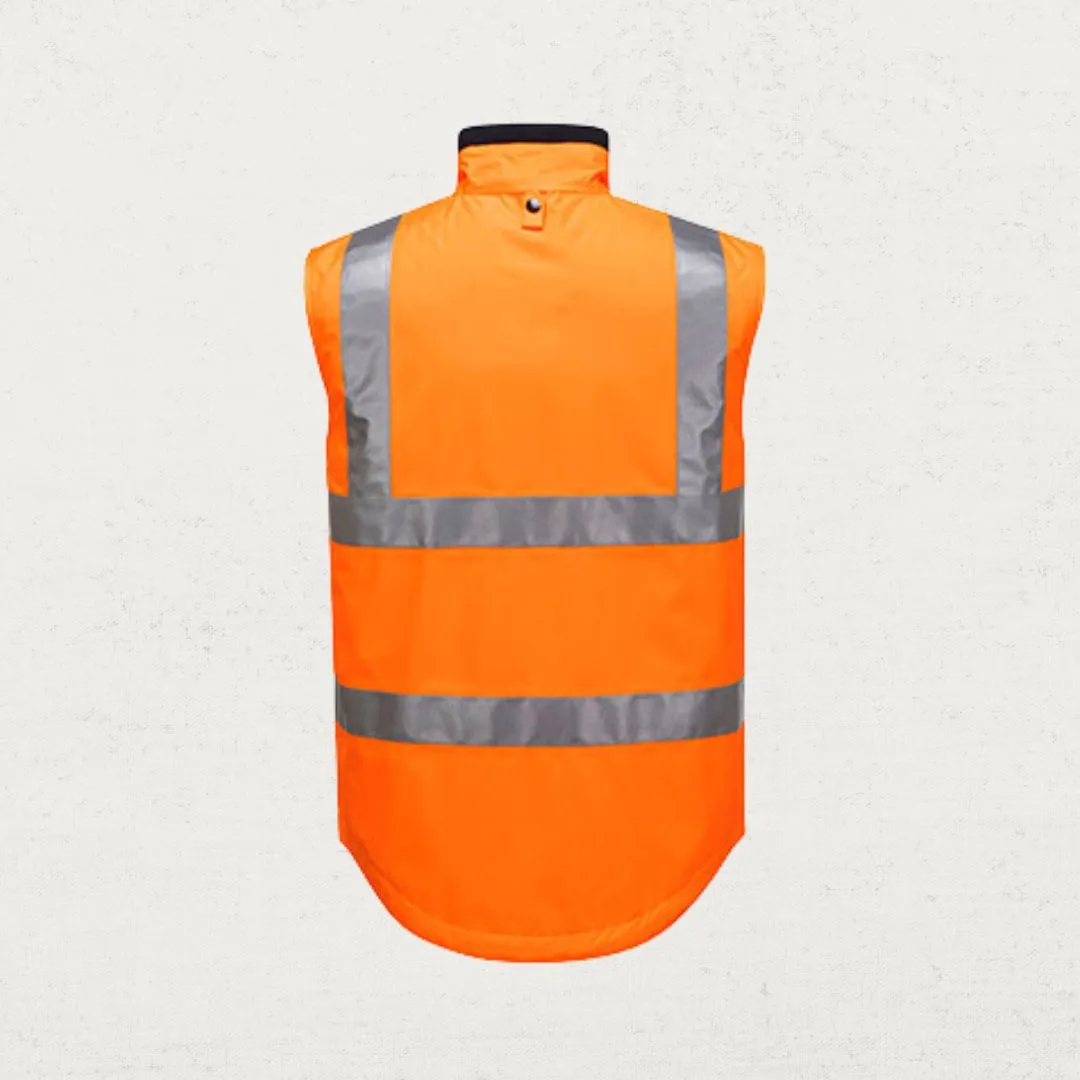 Hi Vis Fleece Lined Reversible Vest