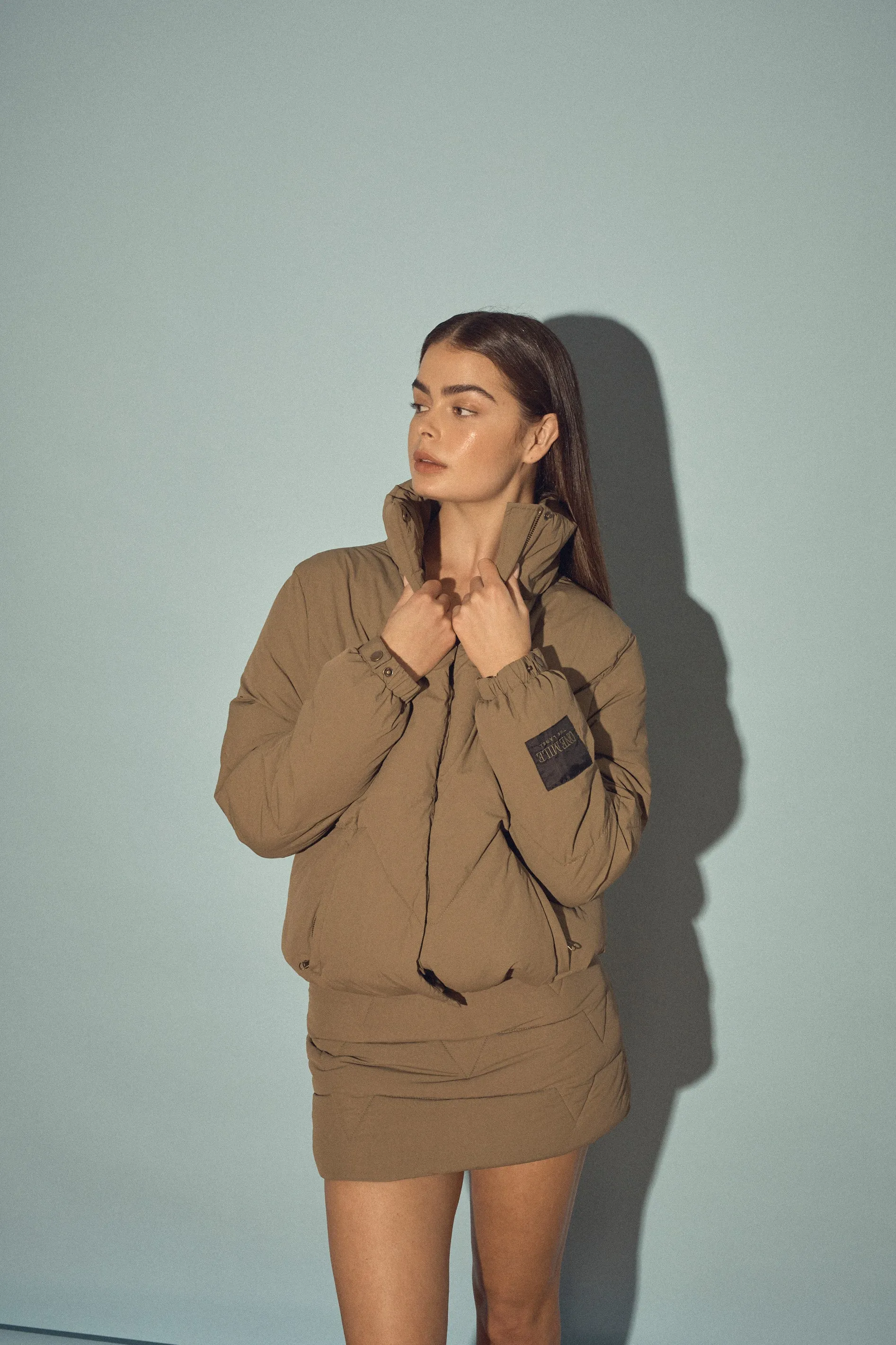 Iggy Puffer Jacket Khaki