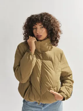 Iggy Puffer Jacket Khaki