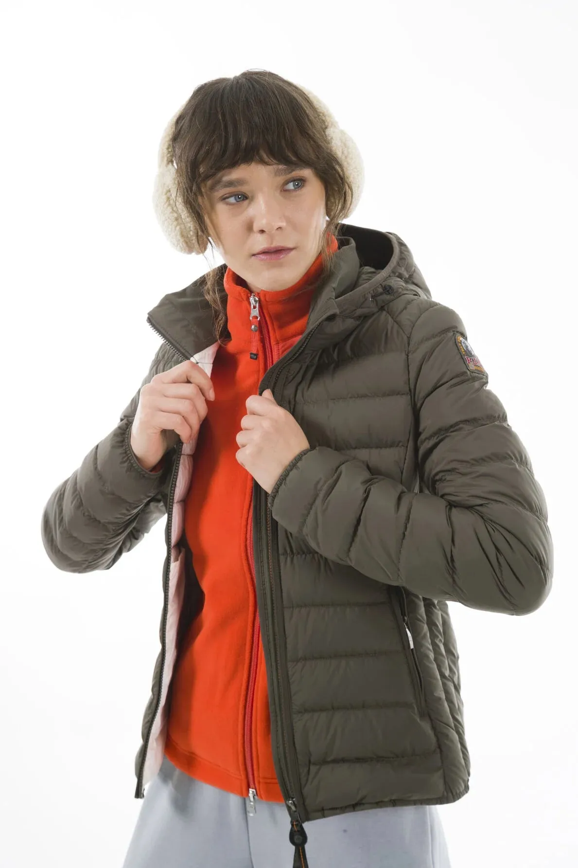 Juliet Lightweight Puffer Jacket in Taggia Olive