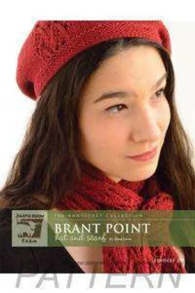 Juniper Moon Farm Findley DK 'Brant Point' Hat & Scarf PATTERN ONLY