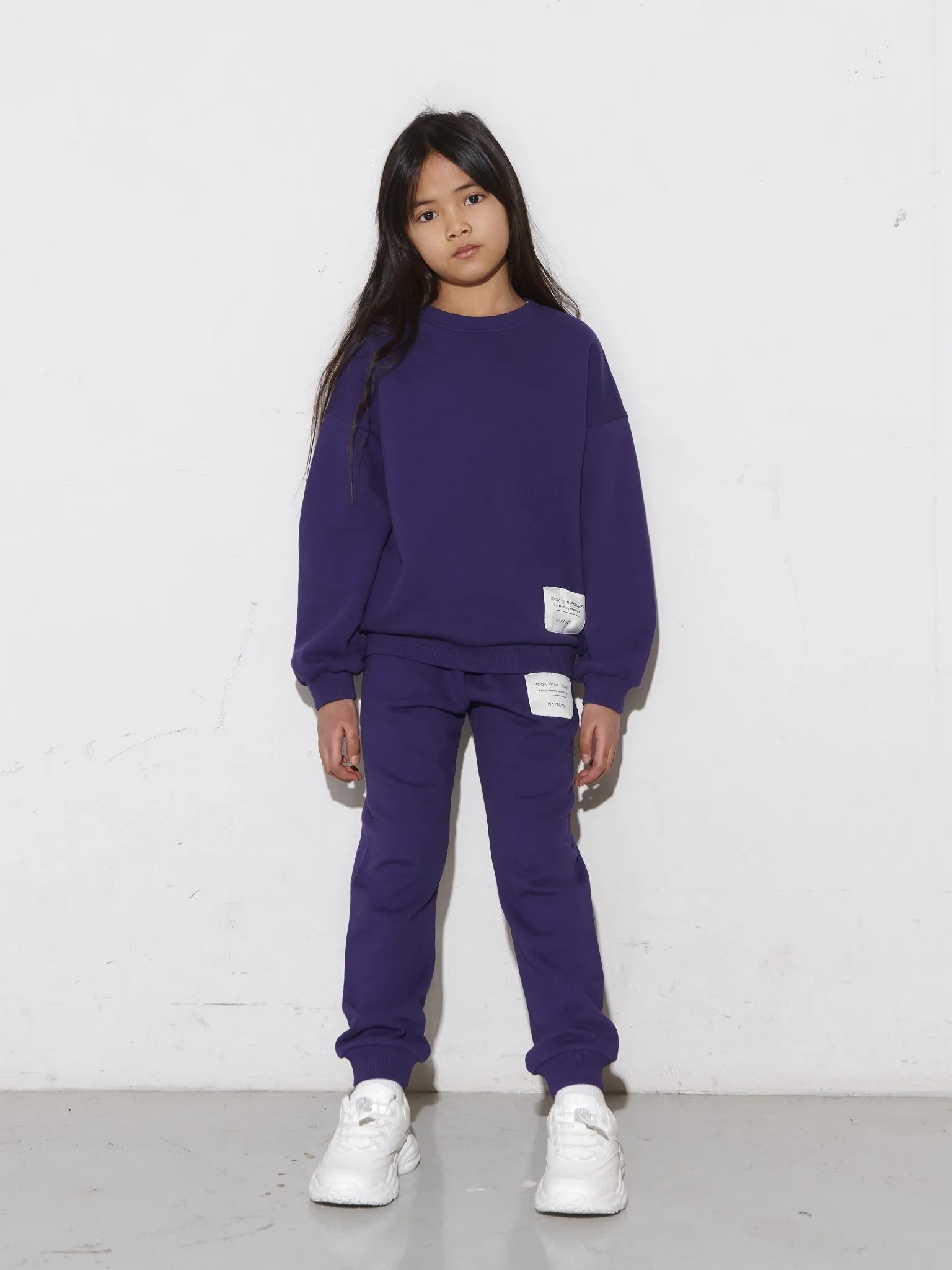 Kids' Superpower Sweatpants Violet Indigo