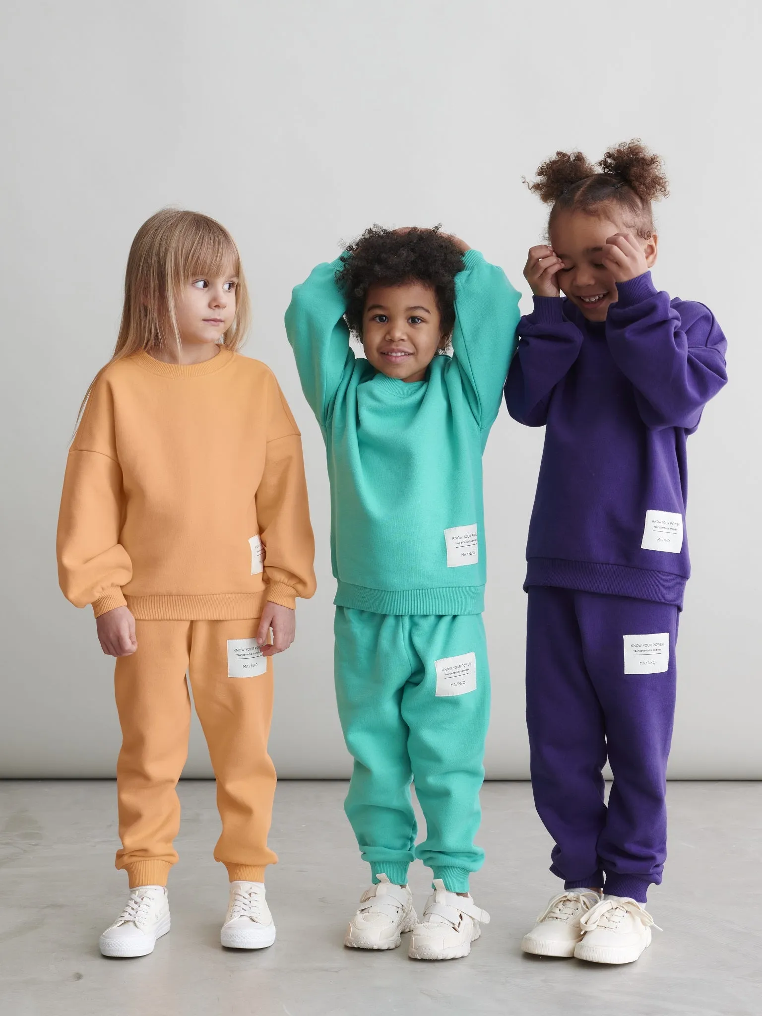 Kids' Superpower Sweatpants Violet Indigo