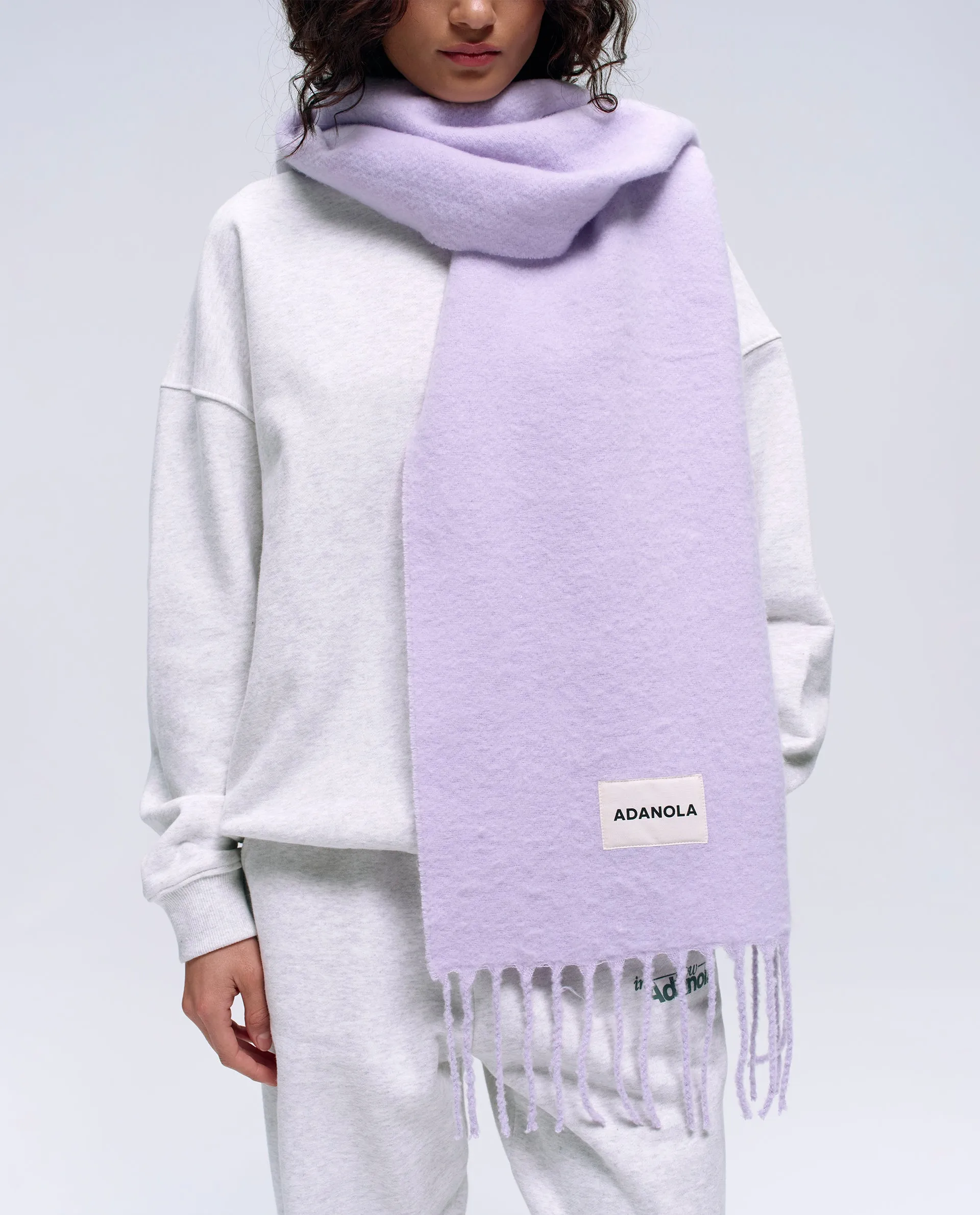 Knit Scarf - Lilac