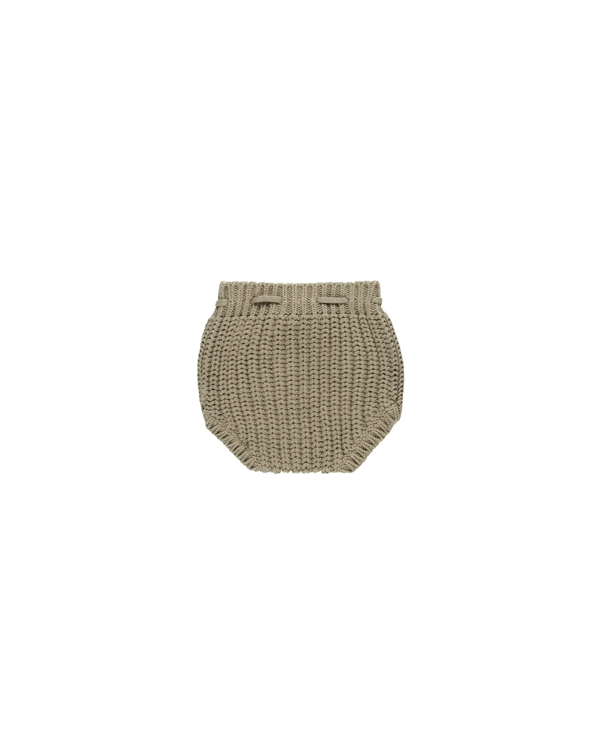 Knit Tie Bloomer | Olive