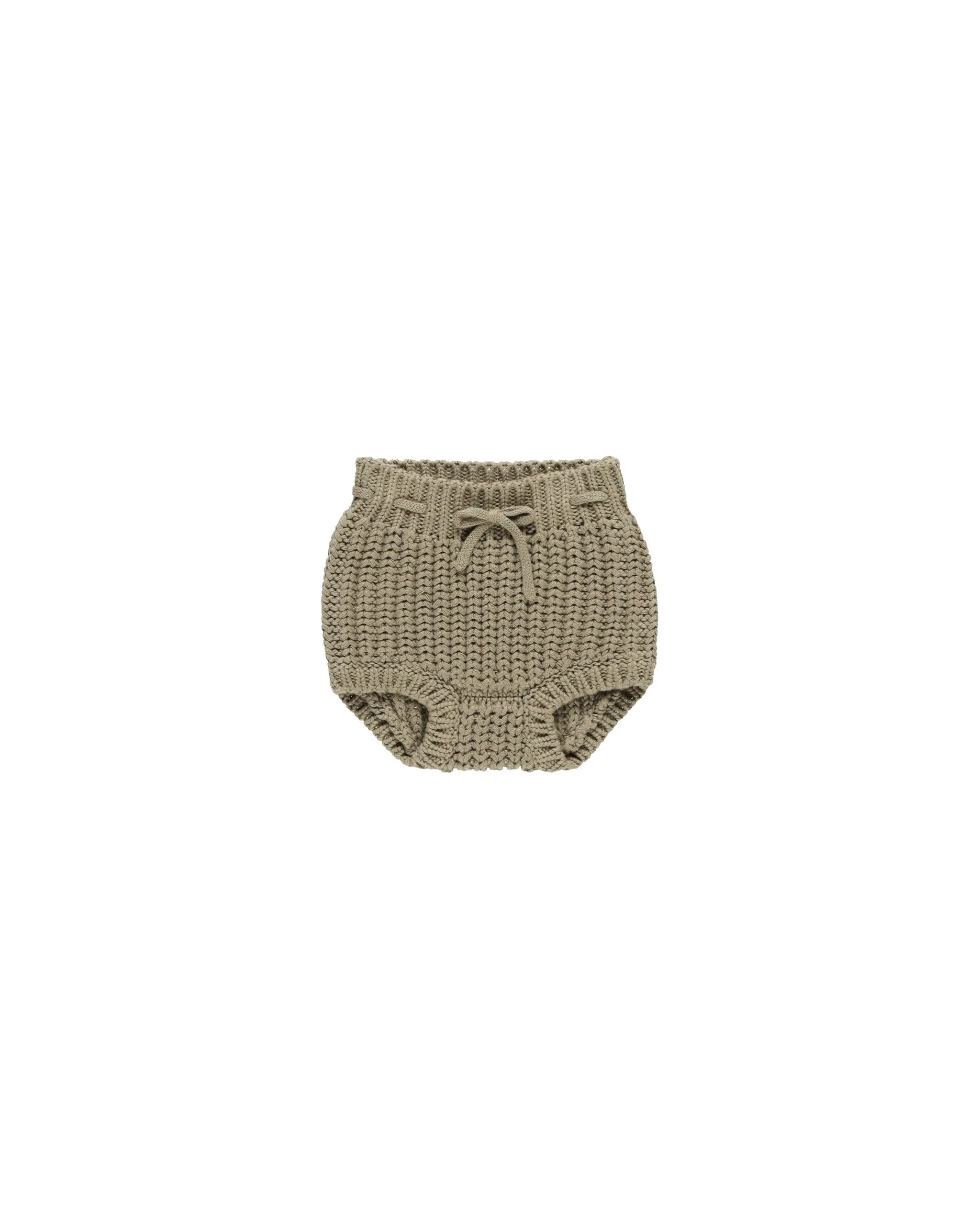 Knit Tie Bloomer | Olive