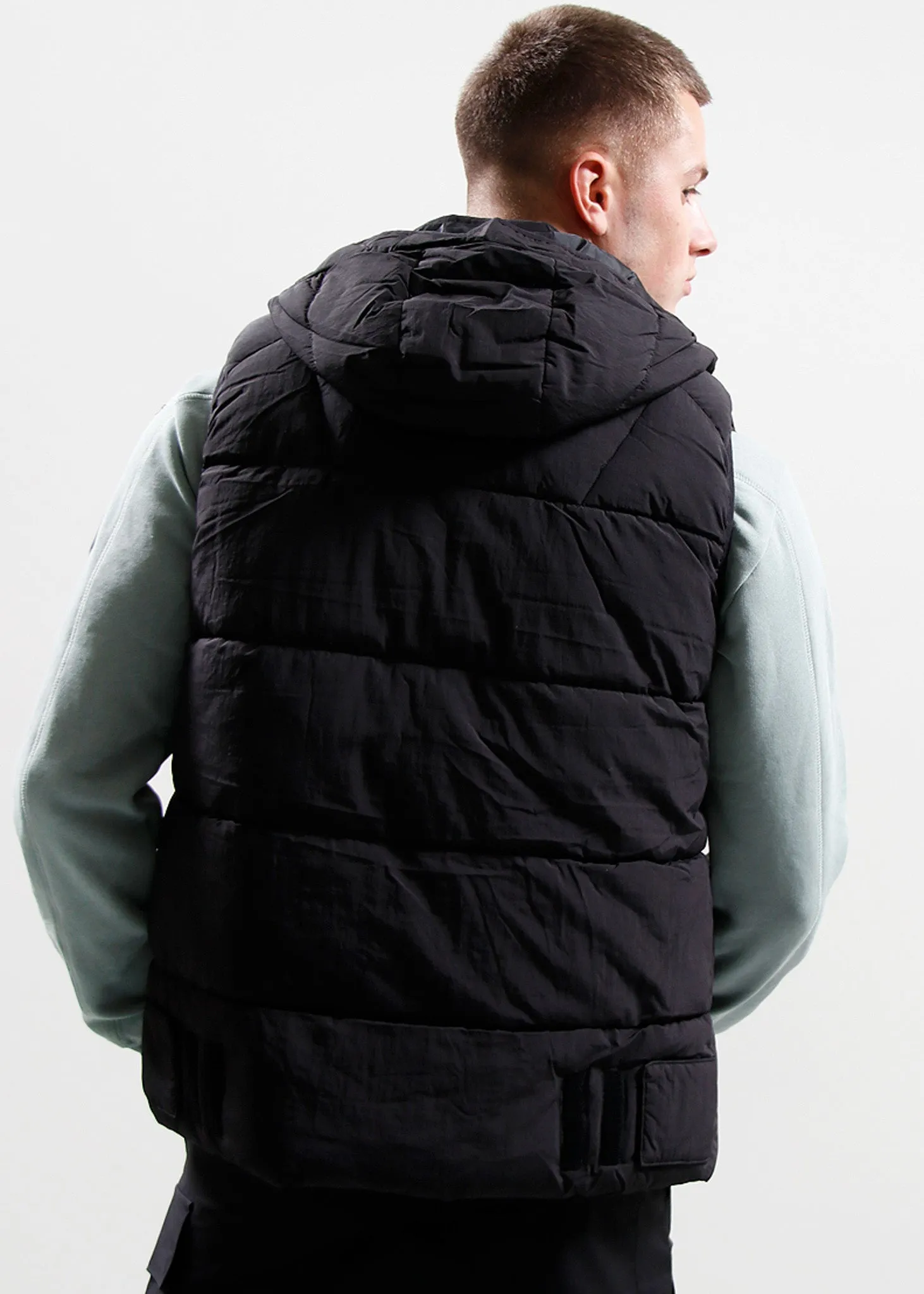 Kymera bubble vest - black