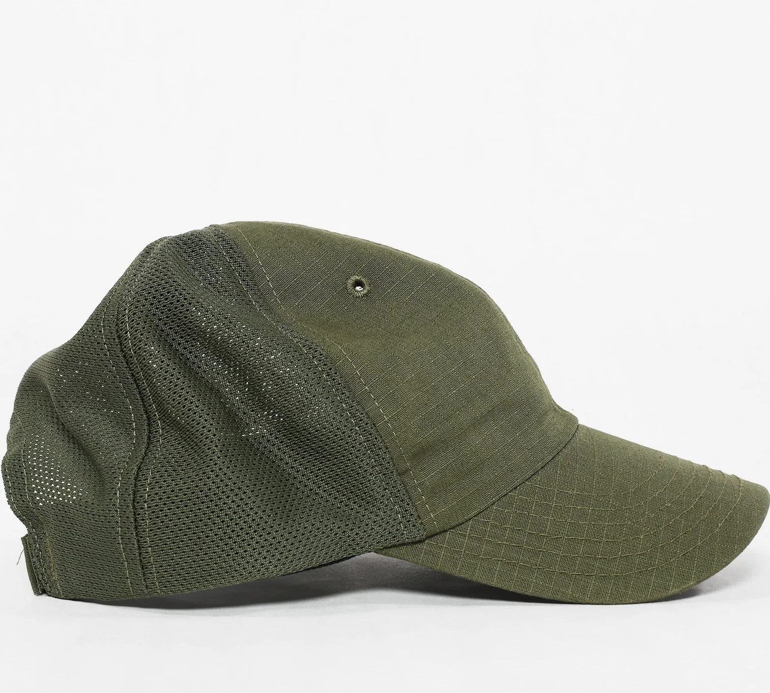 Made In USA Blank OD Green Mesh Back Range Hat