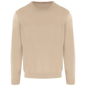 Malo Beige Wool Sweater