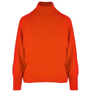 Malo Orange Cashmere Sweater