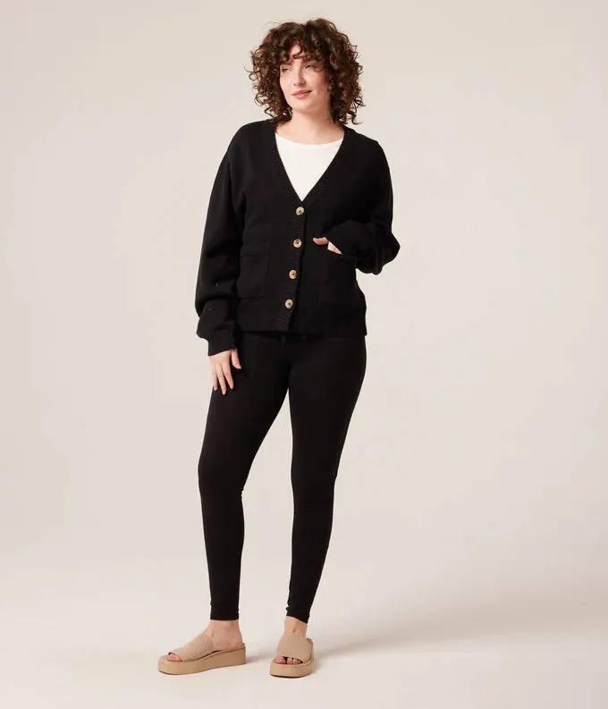 Mars Cardigan Sweater in Black