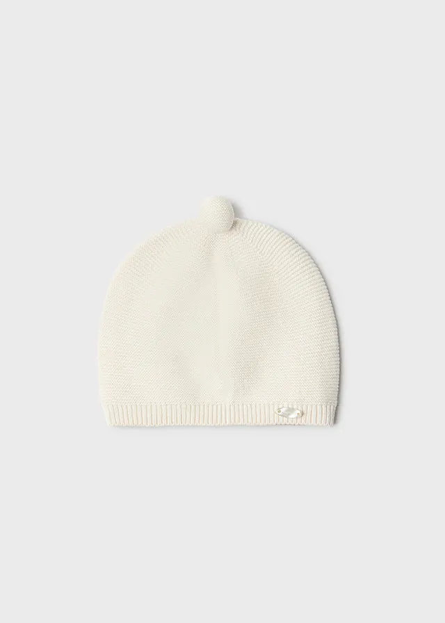 MAY Cream Knit Cap