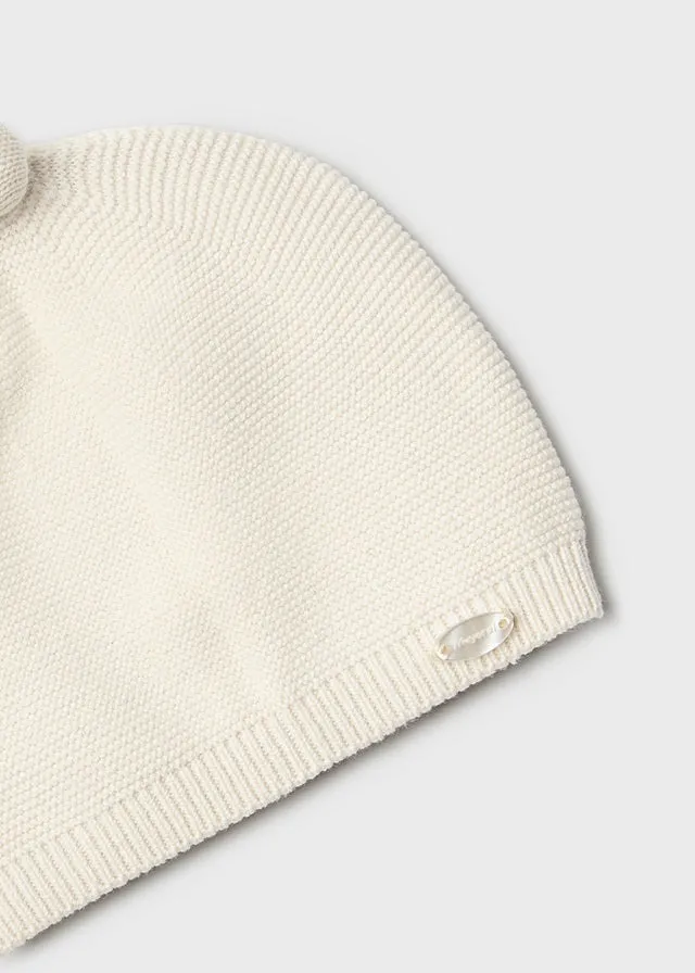 MAY Cream Knit Cap